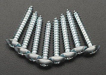 Great Planes GPMQ3170 Sheet Metal Screws Phillips 8x1" (8)