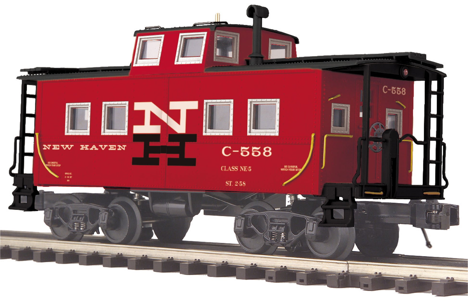 MTH 20-91576 O New Haven Steel Caboose (Center Cupola)