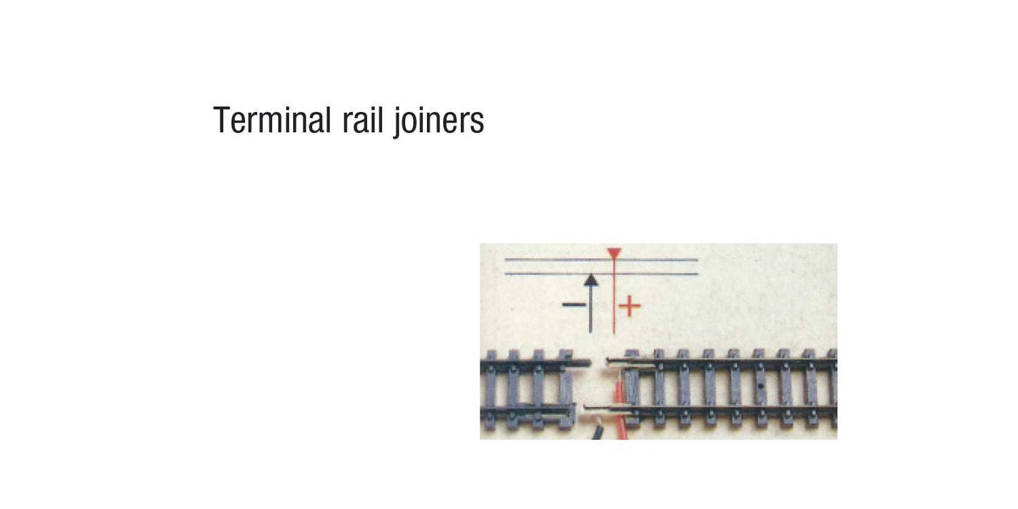 Arnold HN8032 N Terminal Rail Joiners with Wires