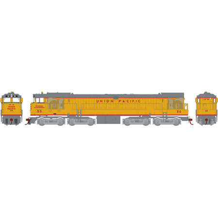 Athearn G41060 HO Union Pacific U50 Diesel Locomotive #50 w/DCC & Sound