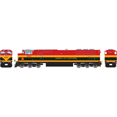 Athearn G64899 HO KCS SD70MAC Phase Vllla Diesel Locomotive w/DCC & Sound #3950