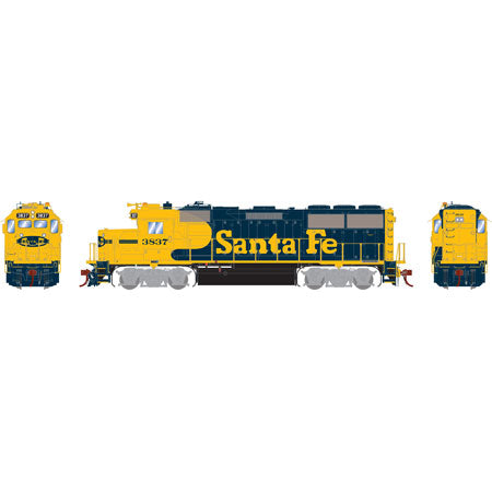 Athearn G65340 HO Santa Fe GP50 Diesel Locomotive #3837