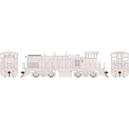 Athearn G69400 HO Undecorated MP15AC Diesel Locomotive