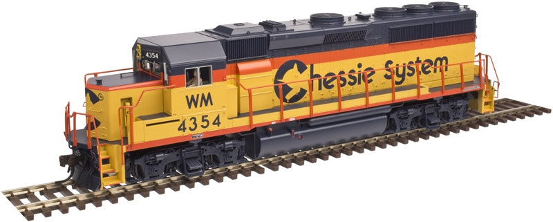 Atlas 10001868 HO Chessie System WM Gold Series GP40-2 Diesel Loco w/DCC #4354