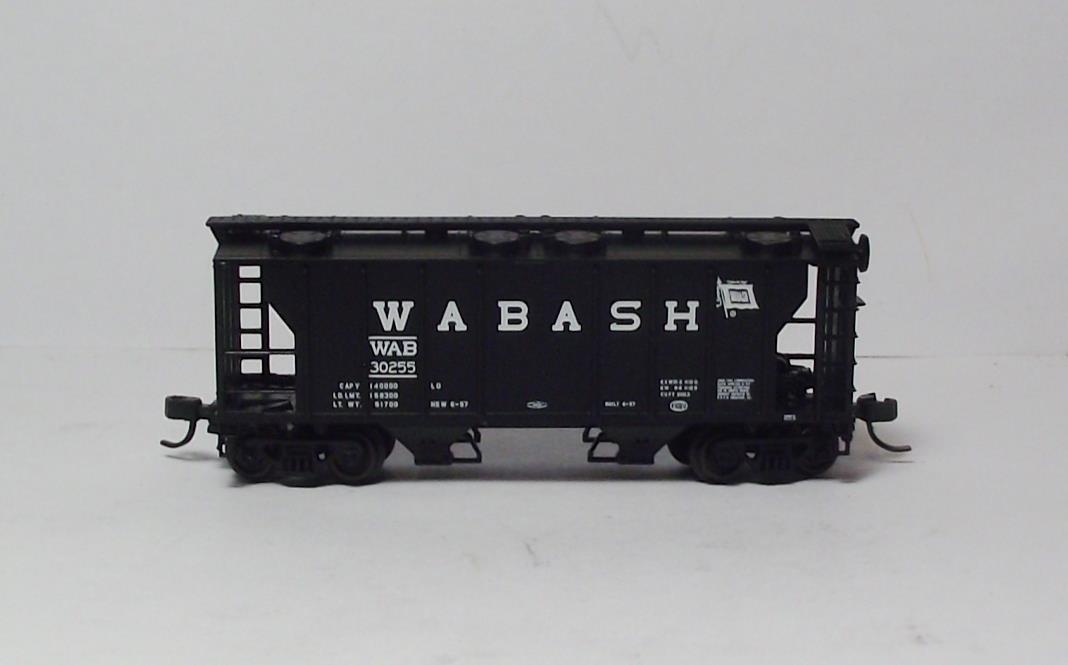 Atlas 50002889 N Wabash Trainman PS-2 Covered Hopper #30255