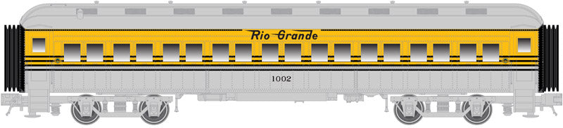 Atlas 2001119 O Rio Grande Trainman 60' Passenger Coach 3-Rail