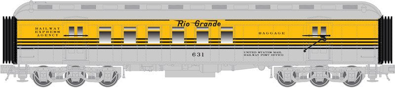 Atlas 2001418 O Rio Grande Trainman 60' RPO Car 3-Rail