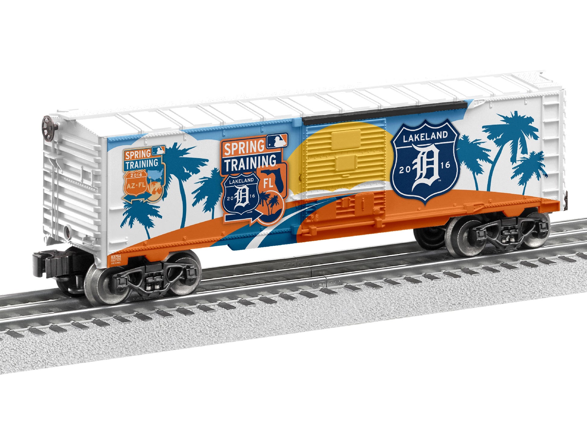 Lionel 6-83767 O USA MLB Detroit Tigers Spring Training Boxcar