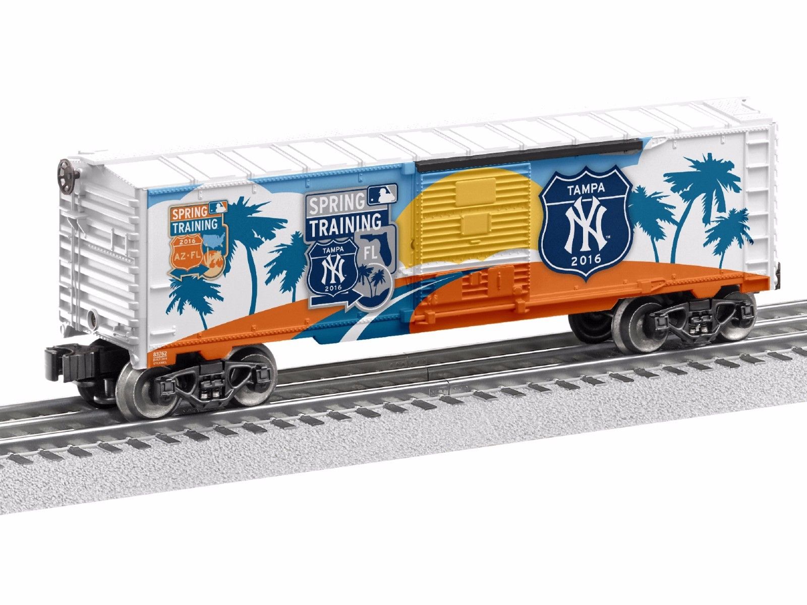 Lionel 6-83768 O USA MLB New York Yankees Spring Training Boxcar