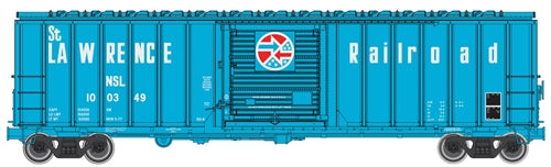 Walthers 910-2149 HO St. Lawrence Railroad 50' ACF Exterior Post Boxcar #100349