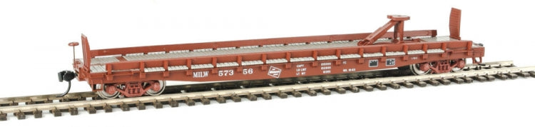 Walthers 910-5139 HO Milwaukee Road 53' GSC Piggyback Service Flatcar #57356