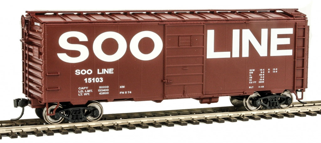 Walthers 910-2381 HO Soo Line 40' PS-1 Boxcar #15103