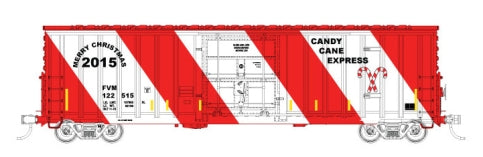 Fox Valley Models 8937 N Soo Line 50' 7-Post Plug-Door Boxcar #122515