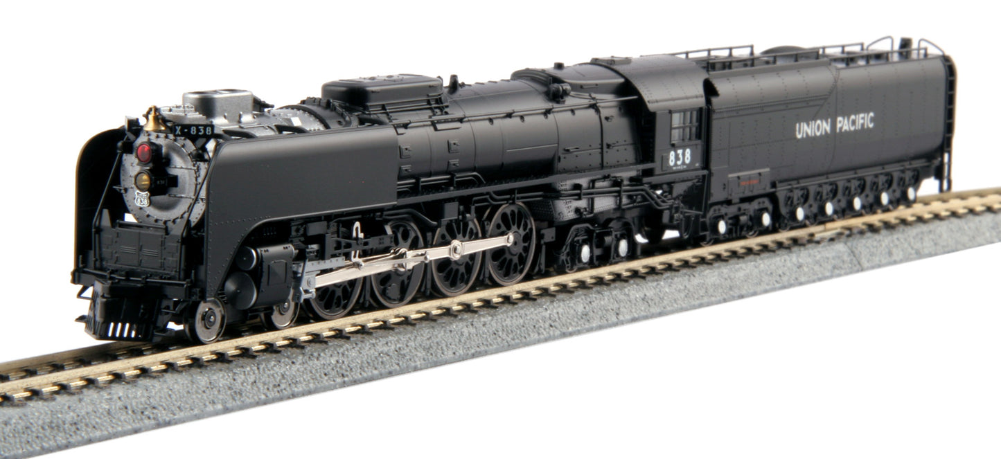 Kato 126-0402 N Scale Union Pacific 4-8-4 FEF-3 Steam Locomotive #838