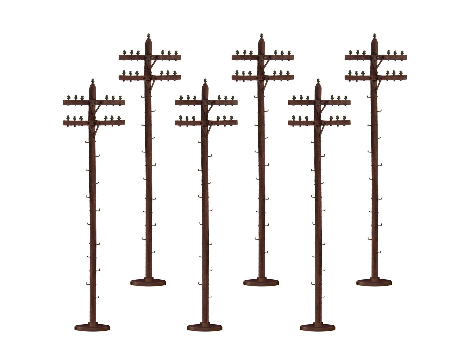 American Flyer 6-49086 S American Flyer Telephone Poles (Pack of 6)