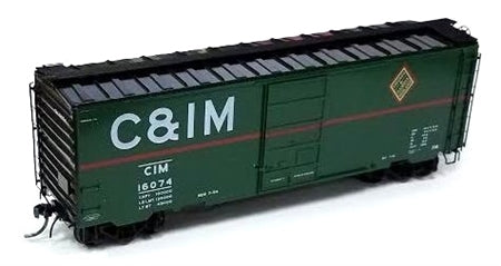 Kadee 4529 HO Chicago & Illinois Midland 40' PS1 Boxcar #16074