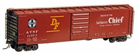 Kadee 6384 HO Atchison, Topeka & Santa Fe 50' PS1 Boxcar #12573