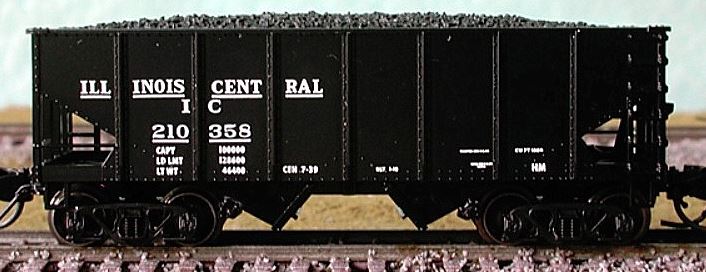 Bluford Shops 60051 N Illinois Central USRA 30'6" 2-Bay Hopper - Ready-To-Run