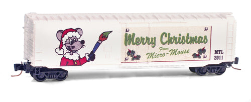MicroTrains 50700540 Z Micro-Mouse Christmas Car 2011
