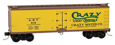 Micro-Trains 04900230 N Crazy Water Crystals 40' Double Sheathed Reefer #416