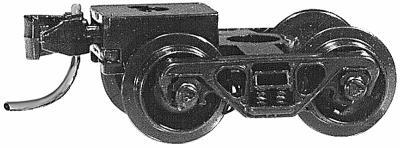 Micro-Trains 00402021 Z Bettendorf Trucks w/ Magne-Matic Short Couplers (1 Pair)