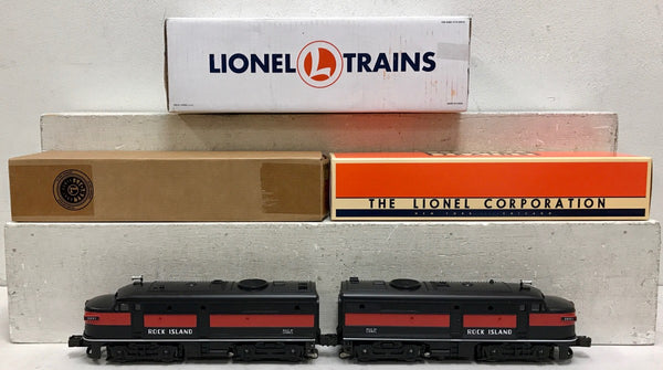 Lionel rock island train set sales