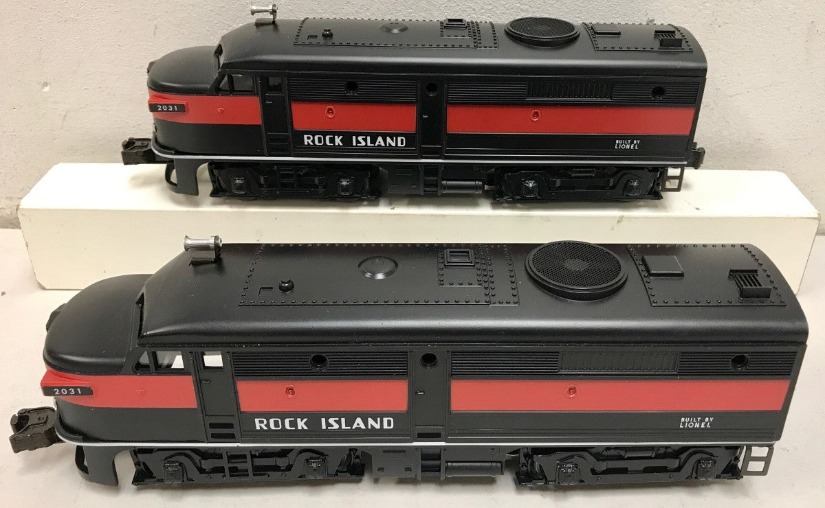 Lionel 6-38371 Rock Island Alco AA Diesel Locomotive Set #2031