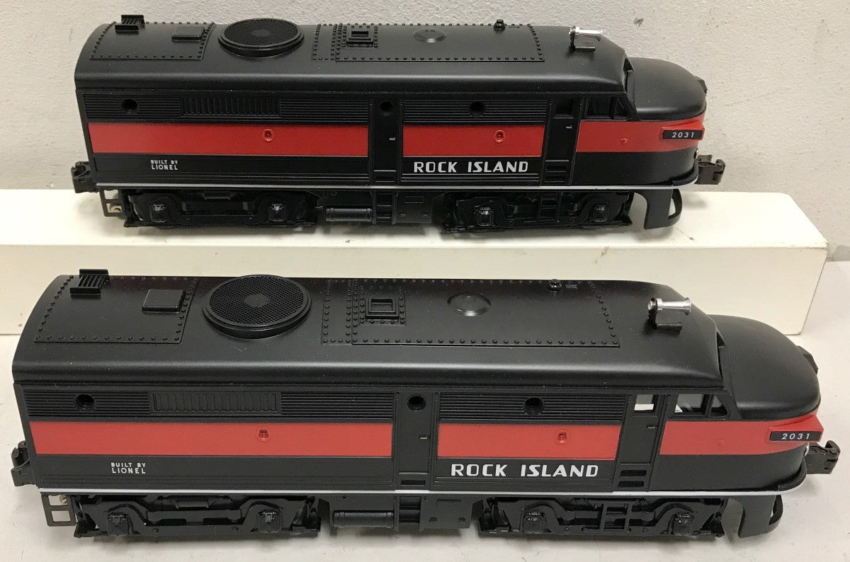 Lionel 6-38371 Rock Island Alco AA Diesel Locomotive Set #2031