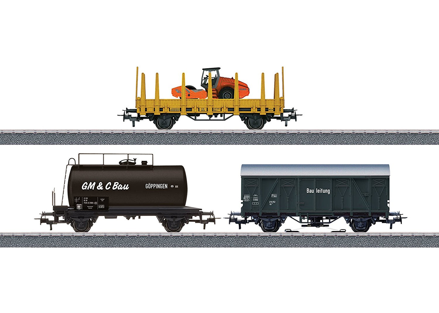 Marklin 44083 HO Scale Construction Site Wagon Set