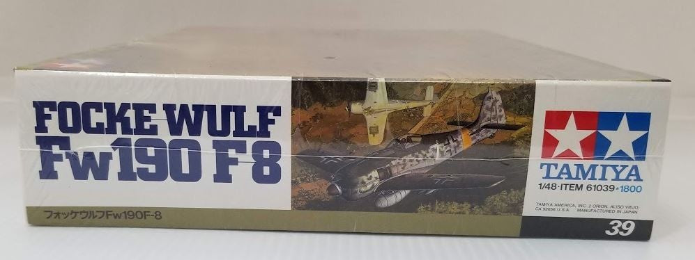 Tamiya 61039 Focke-Wulf Fw190 F-8 Building Kit