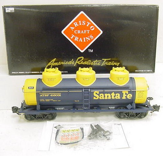 Aristo-Craft 41603 Santa Fe Triple Dome Tank Car