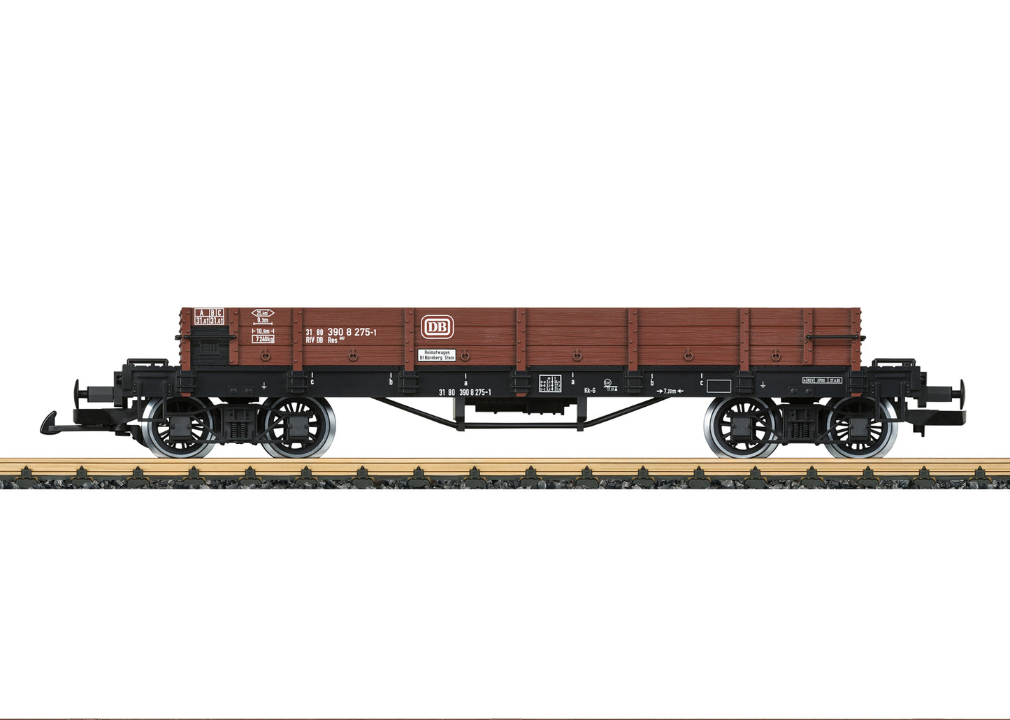 LGB 42613 G DB Res 4-Axle Low Side Car