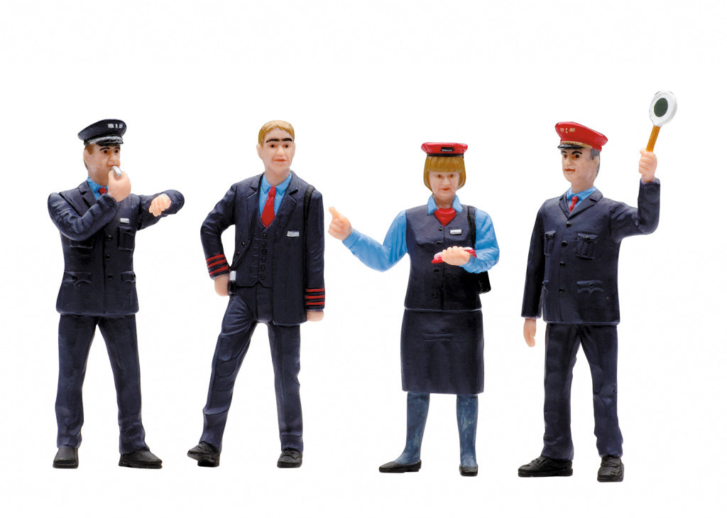 LGB 53002 G Railroad Workers in Switzerland Figures (Set of 4)