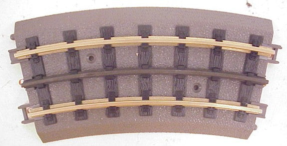 MTH 40-1022 RealTrax O31 Half Curved Track (Hollow Rails)