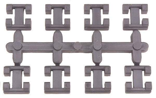 MTH 40-1041 O Gauge RailKing RealTrax Track Clips (Pack of 24)