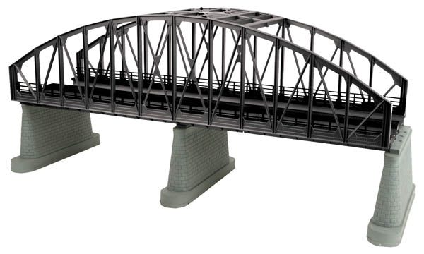 MTH 40-1111 O 2-Track Black Steel Arch Bridge