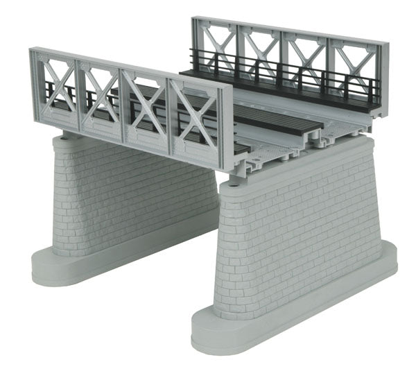 MTH 40-1124 O Silver Two-Track Bridge Girder