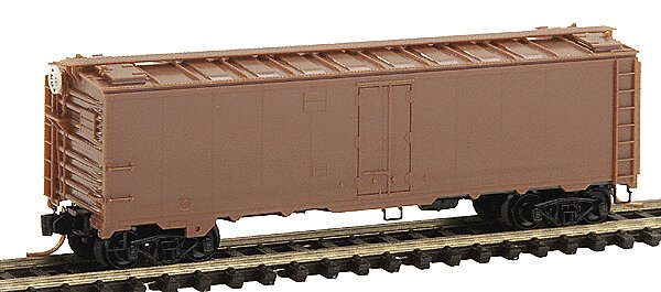 Micro-Trains 05900500 N Undecorated 40' Steel Side Ice Reefer with Preco Fan