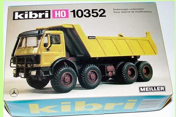 Kibri 10352 HO 4-Axle DB Dump Truck