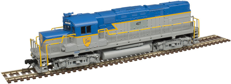 Atlas 40004020 N D&H C420 Phase 1 Low Nose Diesel Locomotive w/DCC & Sound #417