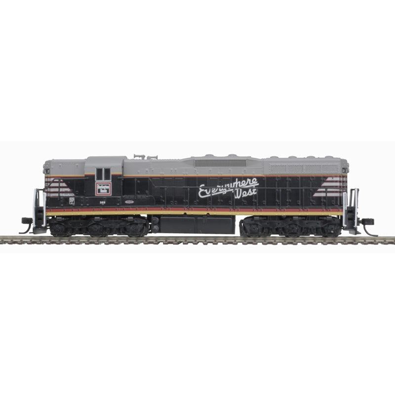 Atlas 40005306 N CB&Q Silver Series EMD SD-7 Diesel Locomotive #314