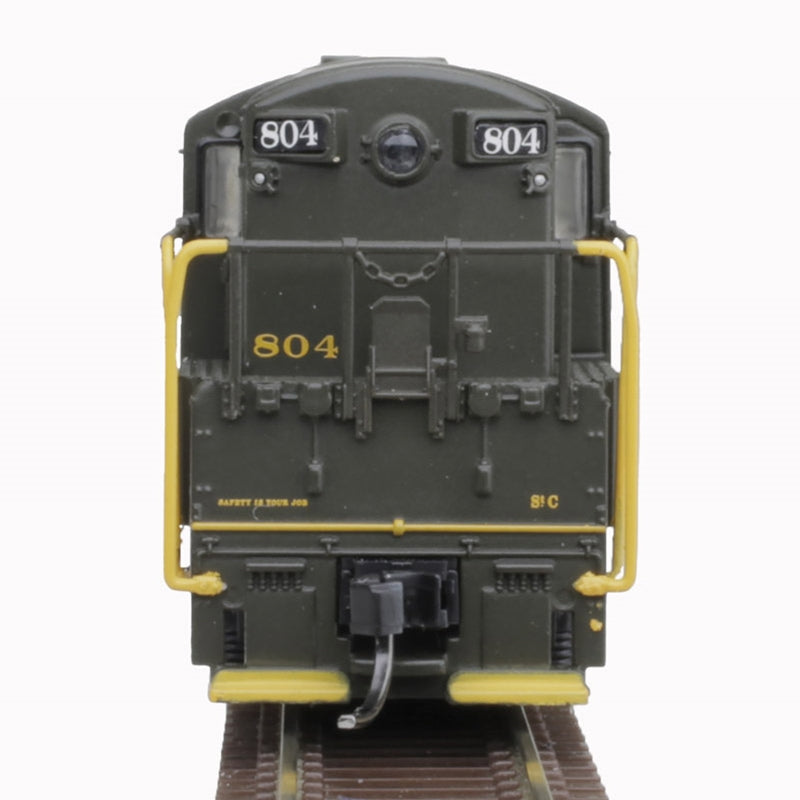 Atlas 40005390 N Reading Train Master Silver Ph.1B Diesel Locomotive #804