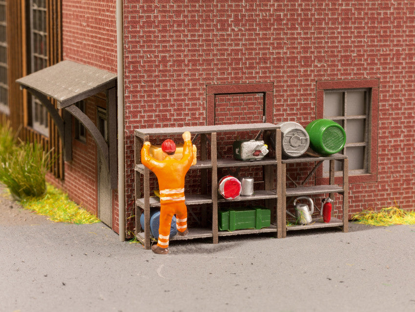 Noch 14203 HO Industrial Shelves (6)