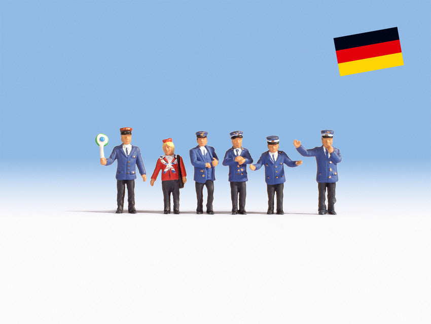 Noch 15265 HO German Railway Officials Figures (Set of 6)