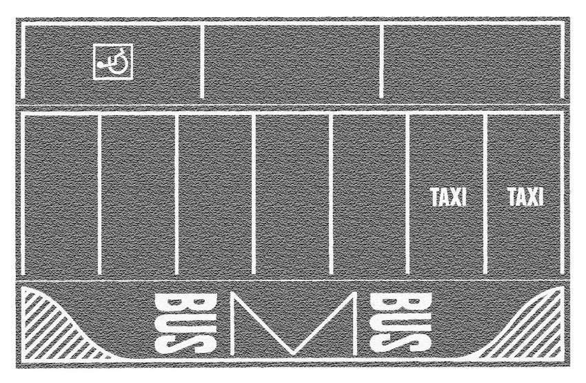 Noch 60720 HO Parking Lot Flexible Pavement Sheets (Gray)