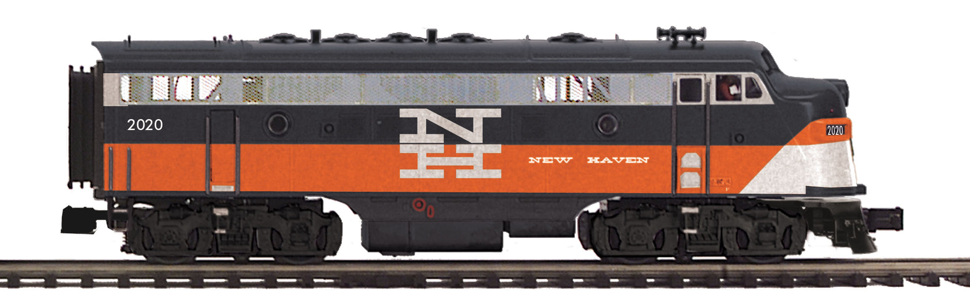 MTH 20-20608-1 New Haven F-7 A Unit Diesel Engine w/P-S 3.0 #2020 (Hi-Rail)