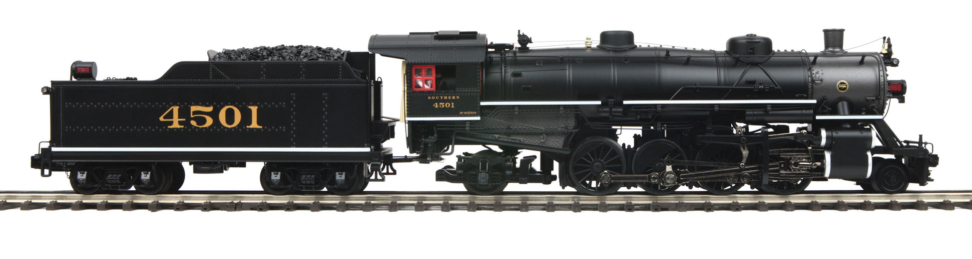 MTH 20-3643-1 O Southern 2-8-2 USRA Light Mikado Steam Loco w/ P-S 3.0 #4501