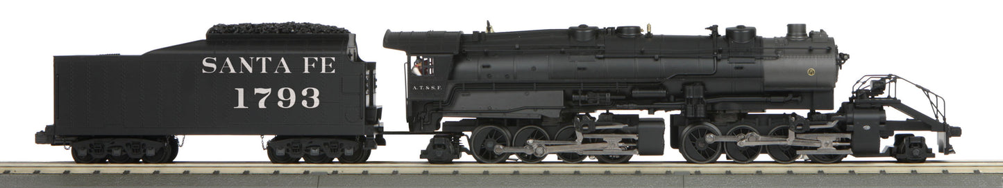 MTH 30-1665-1 O Santa Fe 2-8-8-2 Imperial Y6b Steam Loco with P-S 3.0 #1793