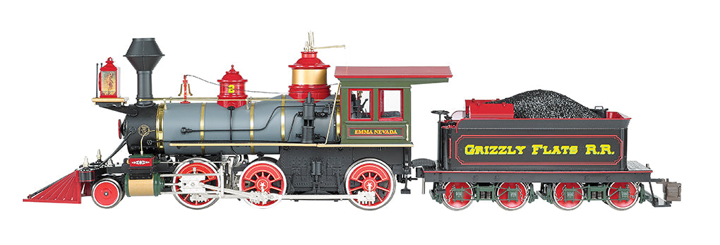 Bachmann 81489 G Grizzly Flats Emma Nevada 2-6-0 Spectrum Steam Locomotive