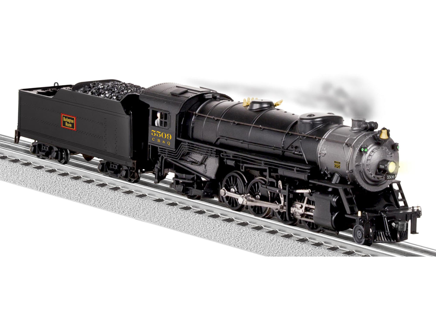 Lionel 6-81189 O CB&Q Legacy Heavy Mikado 2-8-2 Steam Locomotive #5509